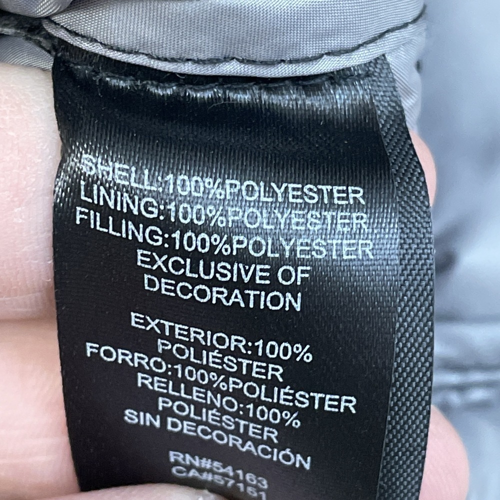 Kenneth Cole Women's S Puffer Jacket Black Polyester e0529 - Picture 4 of 8